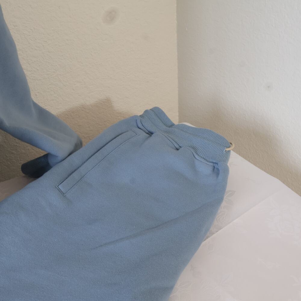 Well Known Studios Light Blue Hoodie & Jogger Set – Women’s Small - Picture 6 of 11